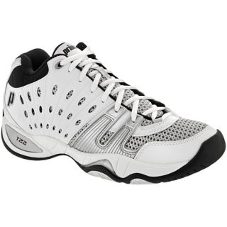 Prince T22 Limited Edition Mid Prince Mens Tennis Shoes White/Black/Silver