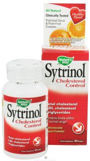 Natures Way   Sytrinol Cholesterol Control   60 Softgels CLEARANCED PRICED