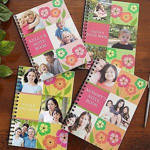 Personalized Notebooks with Photo Collage Cover
