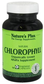 Natures Plus   Chlorophyll Caps 600 mg.   90 Vegetarian Capsules
