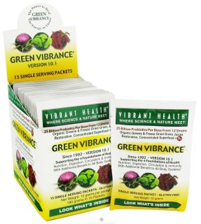 Vibrant Health   Green Vibrance Version 14.0   15 Packet(s)