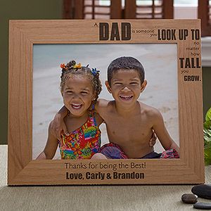 Fathers Day Gifts    Special Dad Personalized Frame   8 x 10