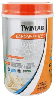 Twinlab   Clean Series Whey Protein Isolate Vanilla Wave   1.5 lbs.