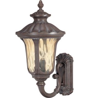 Beaumont 3 Light Outdoor Wall Lights in Fruitwood 60/2001