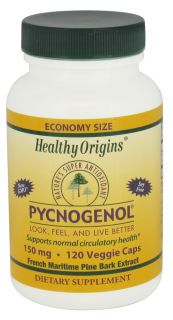 Healthy Origins   Pycnogenol 150 mg.   120 Vegetarian Capsules
