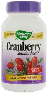 Natures Way   Standardized Cranberry   120 Tablets