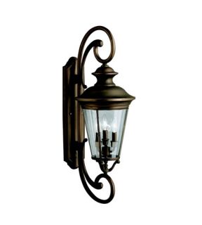 Eau Claire 4 Light Outdoor Wall Lights in Olde Bronze 9349OZ