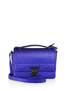 3.1 Phillip Lim Pashli Metallic Mini Messenger Bag   Electric Blue