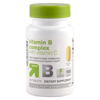 up&up Vitamin B Complex with Vitamin C Tablets   100 Count