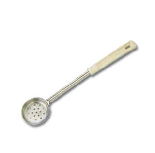 American Metalcraft 3 in Ladle Style Perforated Bowl w/ 3 oz Capacity & Grip Handle, Beige