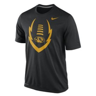 Nike College Icon Legend (Missouri) Mens Training Shirt   Black