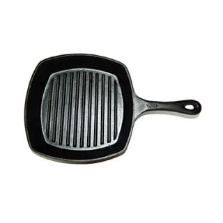 Cast Iron Grill Pan with Handle,Dia 26cm x H5cm