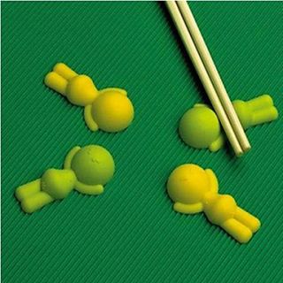 Kid Shaped Chopsticks Rack, Set of 2, L6.5cm x W2.5cm x H1cm