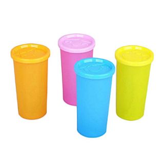 Travelling Glassic Plastic Cup (2 PCS Random Color)