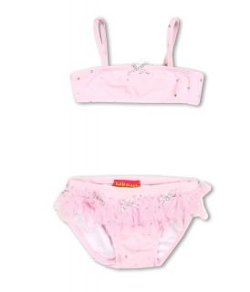 Kate Mack Silver Splash Bikini Girls Swimwear Sets (Pink)