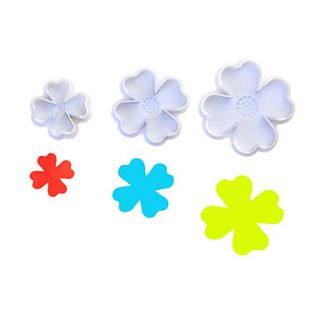 Lucky Clover Shape Cake Cutters Set Of 3 Pieces