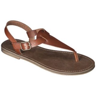 Womens Mossimo Supply Co. Lady Sandals   Cognac 10