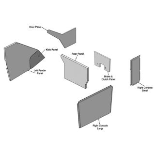 K & M Soundproofing Kit   For Magnum Series Cabs, Model 4033