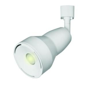 Aspects 3.8 in. 12 Watt White LED Adjustable Track Lighting Head TH9070030LWH