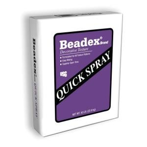 BEADEX Brand Quick Spray 50 lb. Decorative Texture 385274