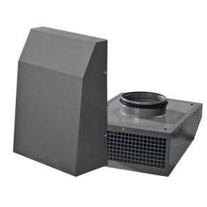 Vents 238 CFM Power 4 in. Wall Mount Exterior Centrifugal Exhaust Metal Duct Vent Fan VCN 100