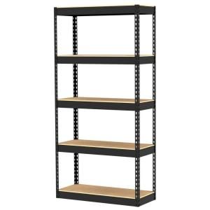 Gorilla Rack 5 Shelf 34 in. x 14 in. x 72 in. Freestanding Storage Unit GR6 3414 5 PCB