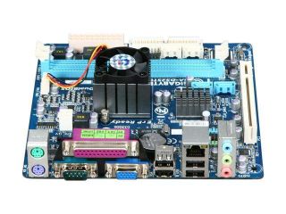 GIGABYTE GA D525TUD Intel Atom D525@ 1.8GHz 1M L2 cache BGA559 Intel NM10 Mini ITX Motherboard/CPU Combo