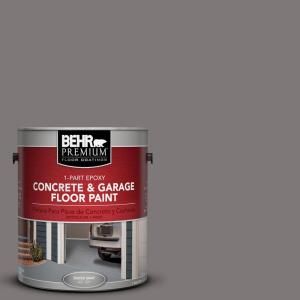 BEHR Premium 1 Gal. #PFC 74 Tarnished Silver 1 Part Epoxy Concrete and Garage Floor Paint 93001