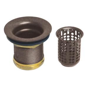Westbrass 2 in. Basket Sink Strainer in Weathered Copper DISCONTINUED D218 10W