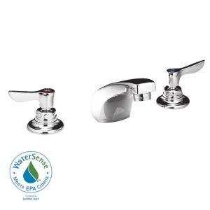 American Standard Monterrey 8 in. Widespread 2 Handle Low Arc Bathroom Faucet in Polished Chrome 6500.140.002