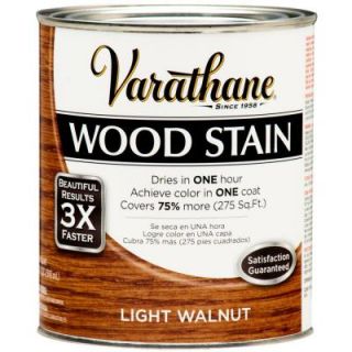 Varathane 1 qt. Light Walnut 3X Wood Stain (2 Pack) 266180