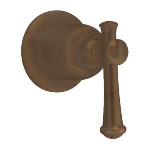 American Standard Portsmouth 1 Handle On/Off Volume Control Valve Trim Kit in Oil Rubbed Bronze with Lever Handle (Valve Not Included) T420.700.224