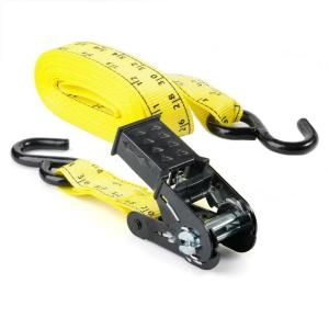 Keeper 16 ft. x 1 1/4 in. x 600 lbs. Tape Measure Ratchet Tie Down 85544