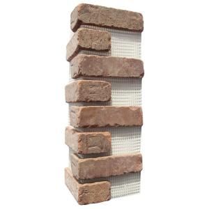 BrickWeb 5.3 lin. ft. Castle Gate Thin Brick Corners BWC 37006CS