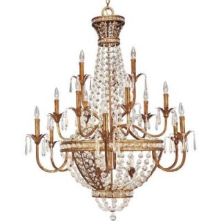 Thomasville Lighting Palais Collection 18 Light Imperial Gold Chandelier P4340 63