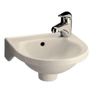 Pegasus Rosanna Wall Mount Bathroom Sink in Bisque 4 521BQ