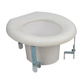 Universal Raised Toilet Seat in White 522 1507 1900