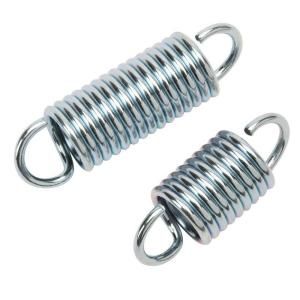Everbilt 3/4 in. x 2 in. and 3/4 in. x 2 5/8 in. Zinc Plated Extension Springs (4 Pack) 16081