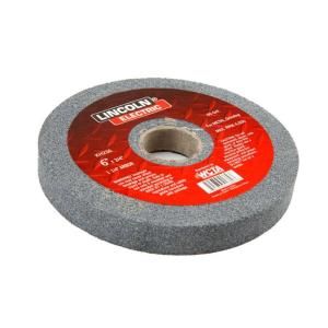 Lincoln Electric 6 in. x 3/4 in. 60 Grit Bench Grinding Wheel KH236