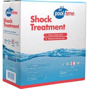 Pool Time 5 x 1 lb. Shock Treatment 22111PTM