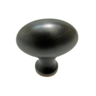 Richelieu Hardware Contemporary and Modern 1 21/32 in. Brushed Oil Rubbed Bronze Cabinet Knob BP444340BORB