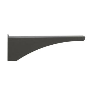 Architectural Mailboxes Decorative Aluminum Post Support Bracket in Black 5514B