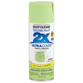 Rust Oleum Painters Touch 2X 12 oz. Satin Green Apple General Purpose Spray Paint (6 Pack) 249077