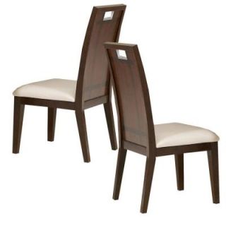 HomeSullivan Pavia Cherry Side Chair (Set of 2) 401330S[2PC]