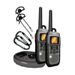 Uniden 50 Mile Tru Waterproof GMRS with Headsets and DC Cord GMR5089 2CKHS