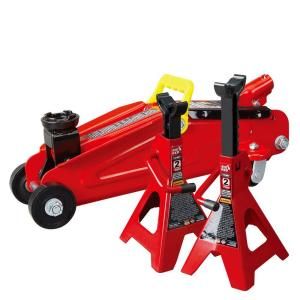 Big Red 2 Ton Trolley Jack with Stands TRA82001