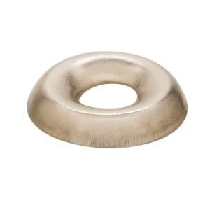 Everbilt #8 Nickel Plated Finishing Washer (100 Pieces) 20682