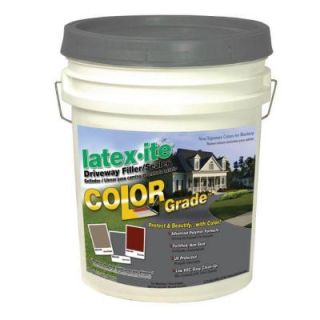 Latex ite 4.75 Gal. Color Grade Blacktop Driveway Filler/Sealer in Dover Grey 11320