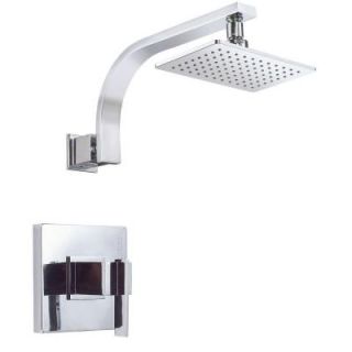 Danze Sirius 1 Handle Pressure Balance Shower Faucet Trim Kit in Chrome (Valve Not Included) D510544T