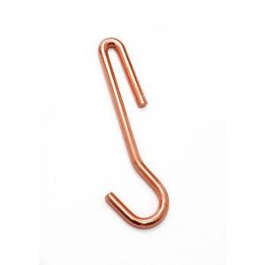 Old Dutch 4.75 in. Copper Straight Pot Rack Hooks (4 Set) 108CPS